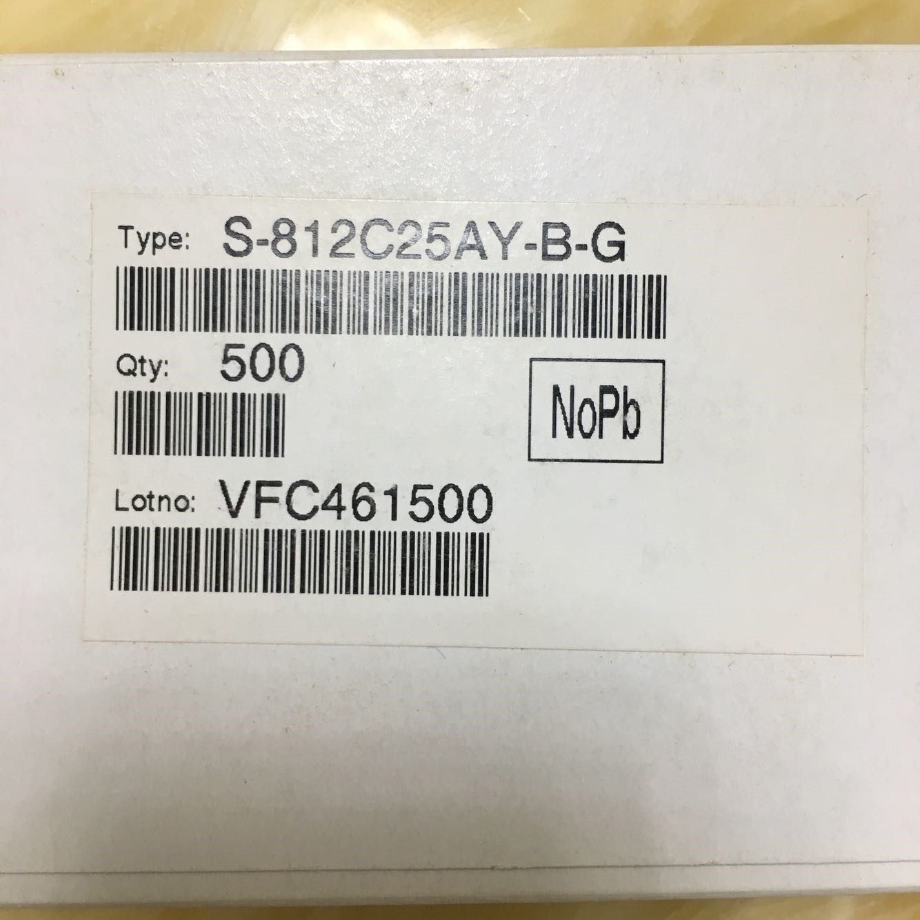 S-812C25AY-B-G Original SEIKO TO-92 5pcs/lot