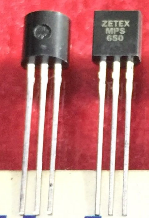 MPS650 ZETEX TO-92